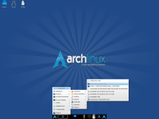 Enlightenment Tema especial do Archlinux para o e17
